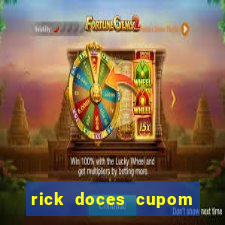 rick doces cupom primeira compra